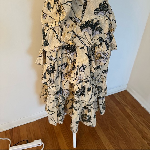 Ulla Johnson Ondine Dress Color Lemonbalm Size 4 excellent condition - Picture 7 of 11